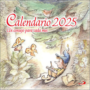 CALENDARIO PARED UN CONSEJO PARA CADA MES 2025