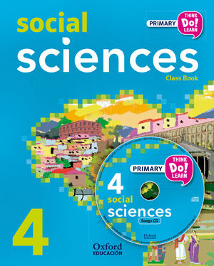 THINK DO LEARN SOCIAL SCIENCES 4TH PRIMARY. CLASS BOOK + CD PACK