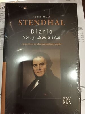 STENDAL. DIARIO VOL. 3