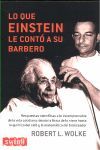 LO QUE EINSTEIN LE CONTÓ A SU BARBERO