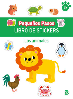 PEQUEÑOS PASOS LIBRO DE STICKERS-LOS ANIMALES