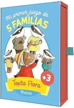 MI PRIMER JUEGO DE CARTAS 5 FAMILIAS TOPITA FLORA