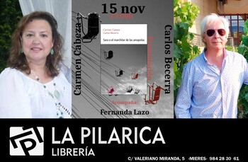 Carmen Cabeza y Carlos Becerra presentan nuevo libro